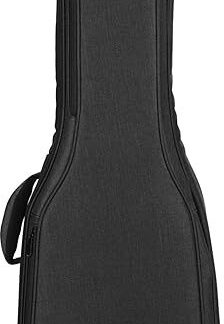 BOSS CB-EG10 – Lightweight Soft Guitar Gig Bag – Thick Internal Padding – Backpack Straps for Easy Transport – Accessories Pockets and Heavy-Duty Zippers, Black